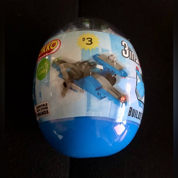 Building Blocks! 8 Blokko 3 In 1 Action Vehicles- Party Favors, Gifts, Presents - Picture 5 of 6